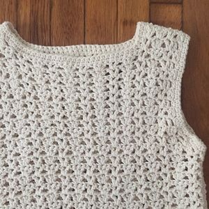 *CLOSET CLEAN-OUT SALE* Crochet Blouse
